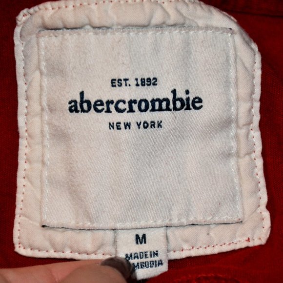 Abercrombie Red T-Shirt - Picture 3 of 3